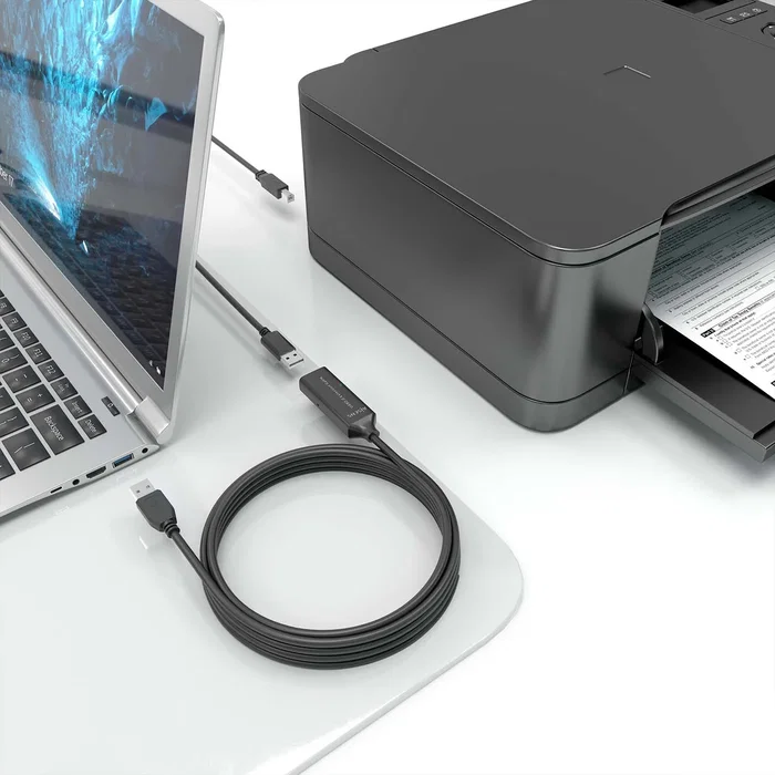Aisens Cable USB 2.0 Prolongador con Amplificador 5m Negro A101-0914 Aisens Cable USB 2.0 Prolongador con Amplificador 5m Negro A101-0914