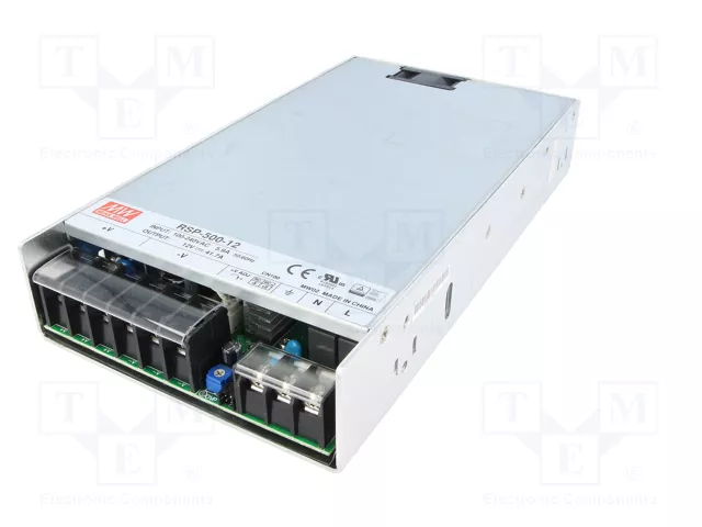 MEAN WELL RSP-500-12 500,4W 12V DC MEAN WELL RSP-500-12 500,4W 12V DC