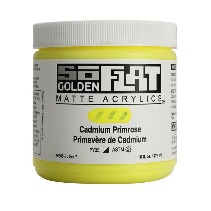 Golden SoFlat Cadmio Primrose 473 ml Golden SoFlat Cadmio Primrose 473 ml