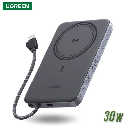 UGREEN Nexode Air 10000mAh Cargador Portátil Inalámbrico Ultra Slim Gris UGREEN Nexode Air 10000mAh Cargador Portátil Inalámbrico Ultra Slim Gris