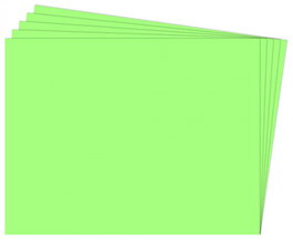 FIXO Paquete de 25 Cartulinas Verde Manzana 50x65 cm 180g