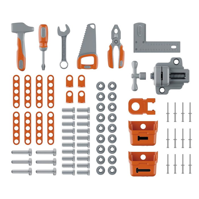 Smoby Banco de Herramientas Black&Decker Bricolo con 25 accesorios