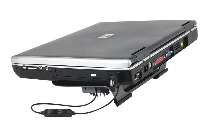 Rainbow Base Refrigeradora Netcooler para Netbook Mini Notebook 7-12 Pulgadas con Ventilador USB Removible - Negro