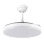 Marele Ventilador de Techo con Luz LED, Función Verano/Invierno, 48W, 3 Aspas, 5040 Lúmenes, 3500K/4000K/6500K, Control Remoto, Temporizador, Motor DC