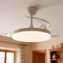 Marele Ventilador de Techo DC Marele Blanco con Luz LED 48W