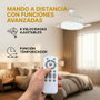 Marele Ventilador de Techo DC Marele Blanco con Luz LED 48W