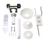 Marele Ventilador de Techo DC Marele Blanco con Luz LED 48W