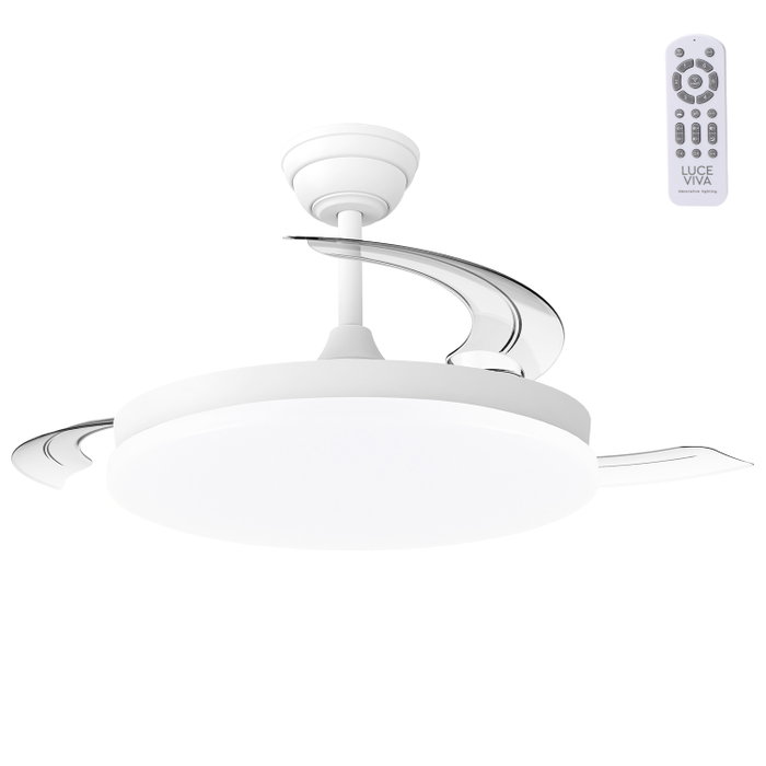 Marele Ventilador de Techo DC Marele Blanco con Luz LED 48W