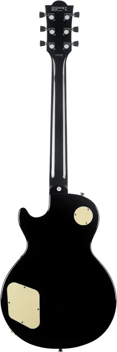 EKO Guitarra Eléctrica LS300 Tipo LP Les Paul Negra 6 Cuerdas Cuerpo Álamo Mástil Arce Diapasón Laurel Pastillas Humbucker