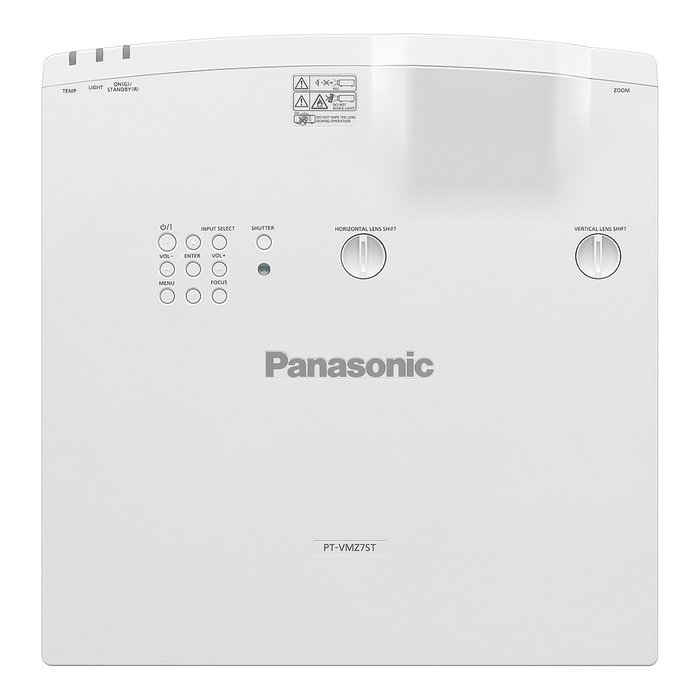 Panasonic PT-VMZ7STEJ Proyector Láser LCD Corta Distancia 7000 Lúmenes ANSI, WUXGA 1920x1200, 16:10, 5000000:1, Zoom Manual, HDMI, Ethernet