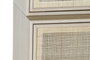 DKD Home Decor Vitrina Scandi Natural 196 x 120 cm Madera Paulownia y MDF con 3 Cajones y 4 Puertas