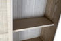 DKD Home Decor Vitrina Scandi Natural 196 x 120 cm Madera Paulownia y MDF con 3 Cajones y 4 Puertas