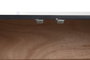 DKD Home Decor Mueble TV Mango y Metal Mandala Negro y Dorado