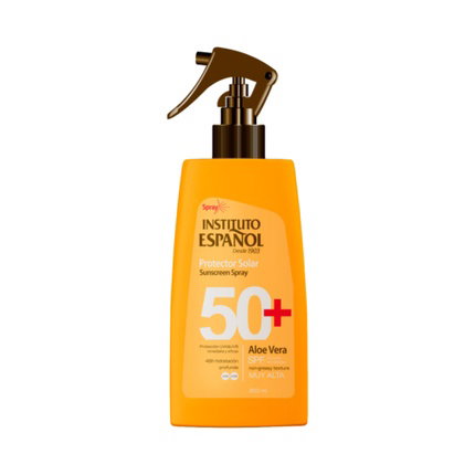 Instituto Español Protector Solar Aloe Vera Spray SPF50+ 300 ml