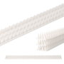 Jaque! Disuasorio para Gatos, PVC Color Blanco, 50 cm de Largo, Pack de 6 Unidades