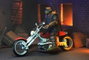 Tortugas Ninja (The Last Ronin The Lost Years) Figura Casey Marie with Last Ronin Motorcycle 18 cm