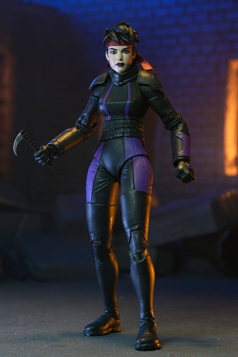 Tortugas Ninja (The Last Ronin The Lost Years) Figura Casey Marie with Last Ronin Motorcycle 18 cm