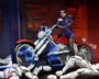 Tortugas Ninja (The Last Ronin The Lost Years) Figura Casey Marie with Last Ronin Motorcycle 18 cm