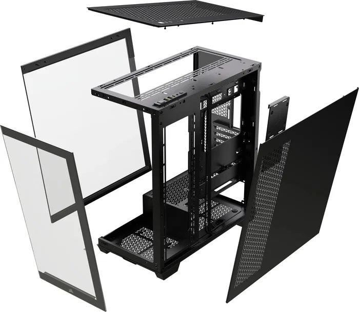 Corsair Caja PC Gaming 3500X Midi Torre Negro, Cristal Templado, Soporte EATX, CC-9011276-WW