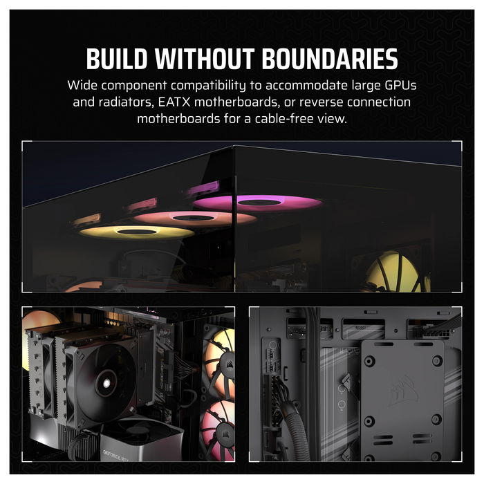 Corsair 3500X Caja Gaming Midi Tower ATX Negro Ventana Cristal Templado