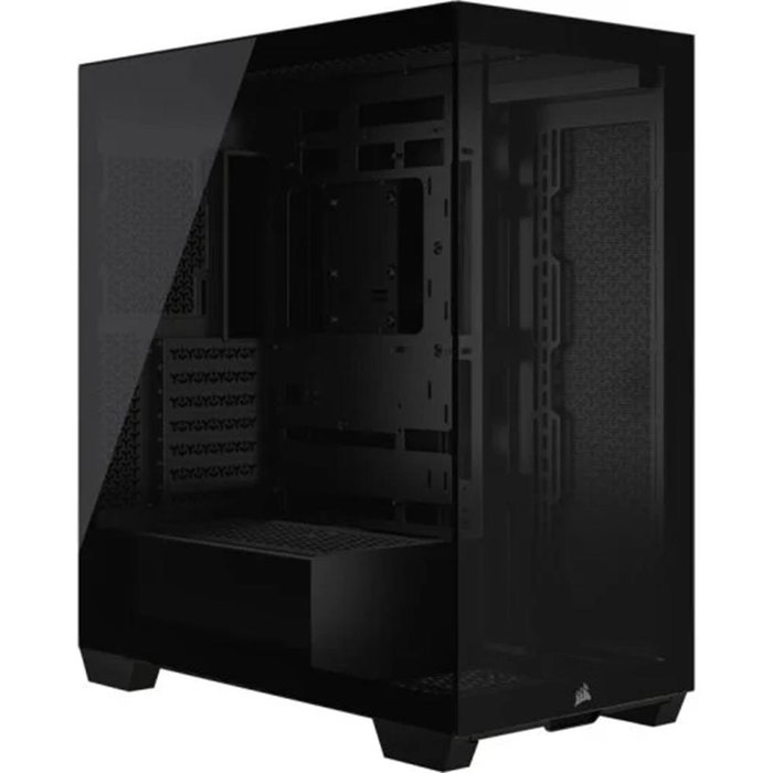 Corsair 3500X Caja PC Gaming Semi Torre ATX/E-ATX con Cristal Templado, USB-C, Compatible con Radiador 360mm y Refrigeración Líquida, Negra Corsair 3500X Caja PC Gaming Semi Torre ATX/E-ATX con Cristal Templado, USB-C, Compatible con Radiador 360mm y Refrigeración Líquida, Negra