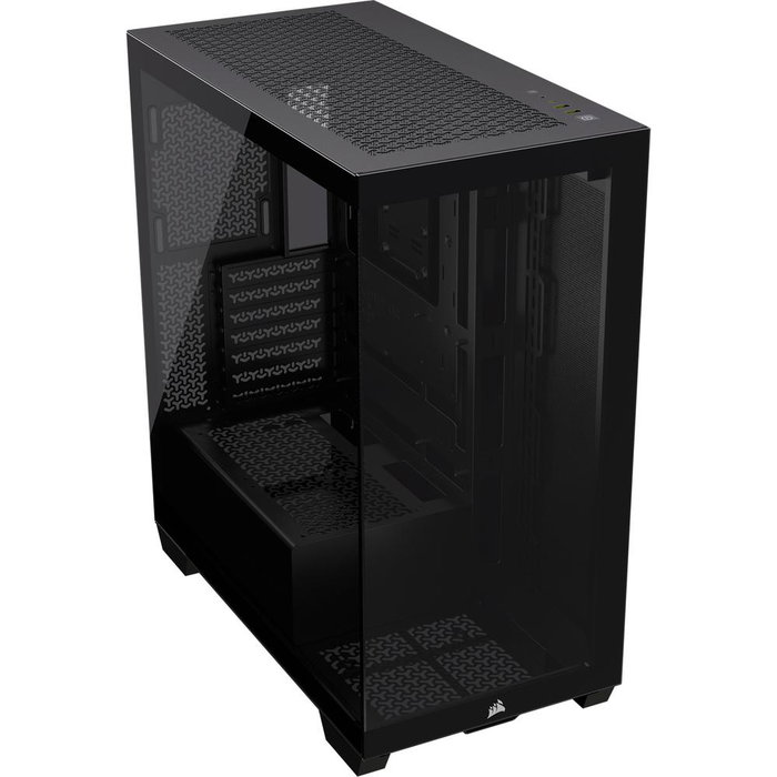 Corsair 3500X Caja PC Gaming Semi Torre ATX/E-ATX con Cristal Templado, USB-C, Compatible con Radiador 360mm y Refrigeración Líquida, Negra Corsair 3500X Caja PC Gaming Semi Torre ATX/E-ATX con Cristal Templado, USB-C, Compatible con Radiador 360mm y Refrigeración Líquida, Negra