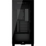 Corsair 3500X Caja PC Gaming Semi Torre ATX/E-ATX con Cristal Templado, USB-C, Compatible con Radiador 360mm y Refrigeración Líquida, Negra