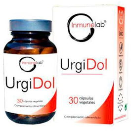 INMUNELAB Urgidol 30 Cap - Complemento Alimenticio para Apoyo Articular con Cúrcuma, Boswellia, Zinc y Vitamina D
