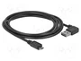 DeLOCK Cable USB 2.0 de 2 m con conectores USB-A y Micro-B macho