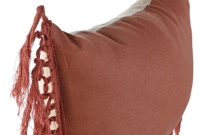 DKD Home Decor Fleky23 Cojin Boho Terracota 15 x 30 x 50 cm
