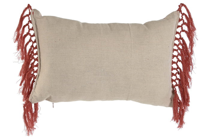 DKD Home Decor Fleky23 Cojin Boho Terracota 15 x 30 x 50 cm
