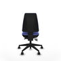 PIQUERAS Y CRESPO Silla de oficina Elche, Azul claro, Sin brazos