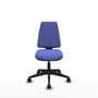 PIQUERAS Y CRESPO Silla de oficina Elche, Azul claro, Sin brazos