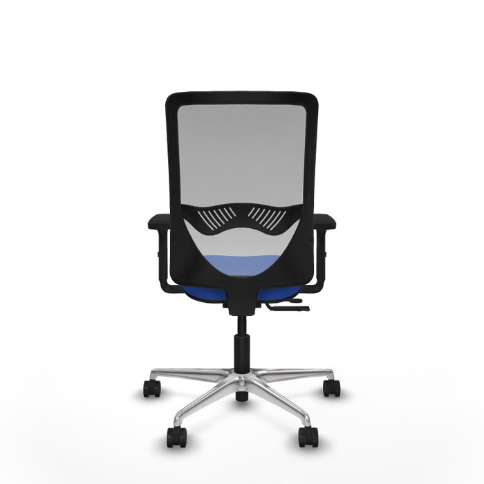 PIQUERAS Y CRESPO Silla de oficina Zulema con mecanismo Sincro/Traslack, Azul y Gris PIQUERAS Y CRESPO Silla de oficina Zulema con mecanismo Sincro/Traslack, Azul y Gris