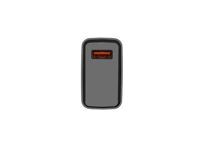 Natec Ribera Cargador USB-A 18W Negro con Quick Charge 3.0