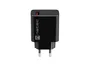 Natec Ribera Cargador USB-A 18W Negro con Quick Charge 3.0