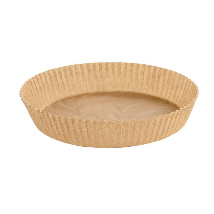 Algon Set de 20 Bases de Papel para Airfryer Rojas 20/24 cm (24 Unidades)