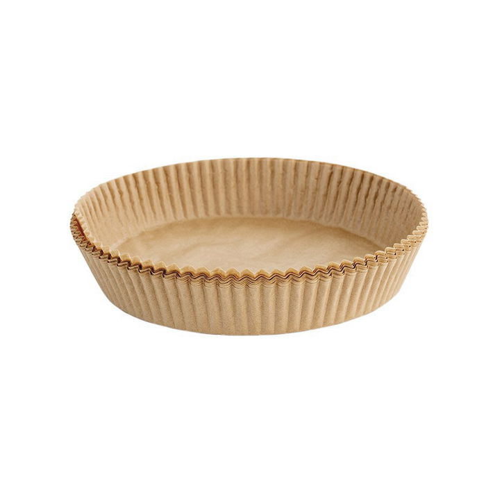 Algon Set de 20 Bases de Papel para Airfryer Rojas 20/24 cm (24 Unidades)