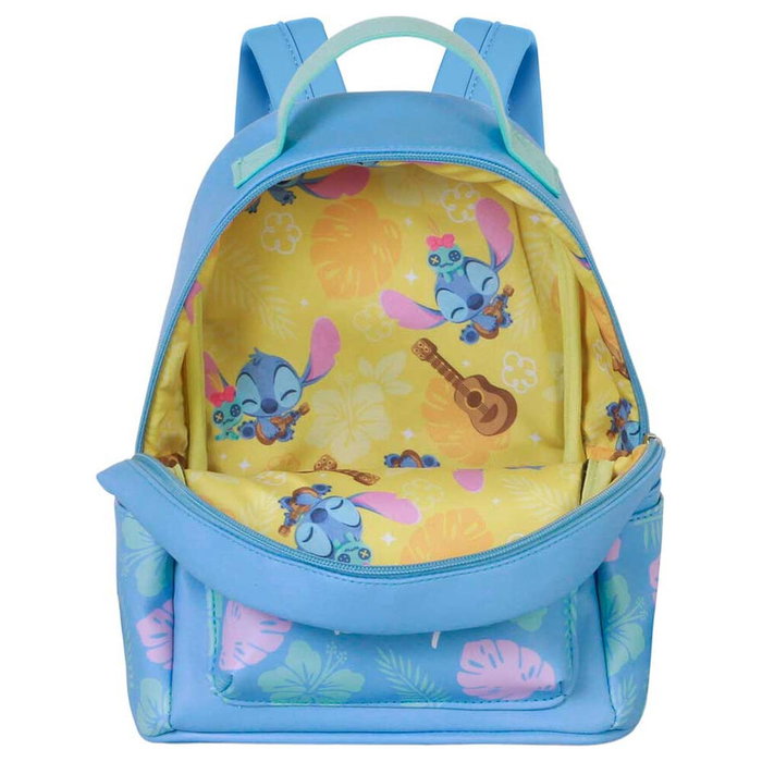 Karactermania Mochila Lilo y Stitch Heady Pequeña Jolly Azul