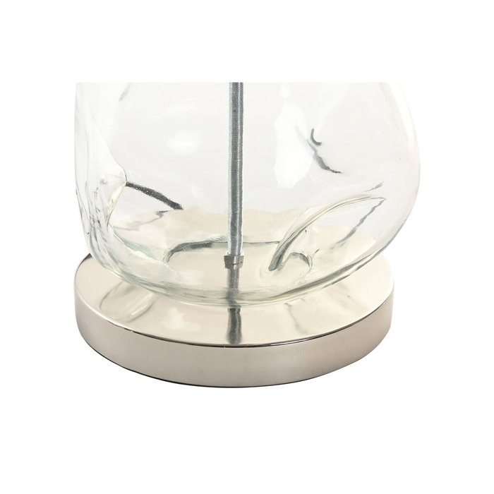 DKD Home Decor Lámpara de sobremesa de cristal diseño orgánico 30x30x65 cm