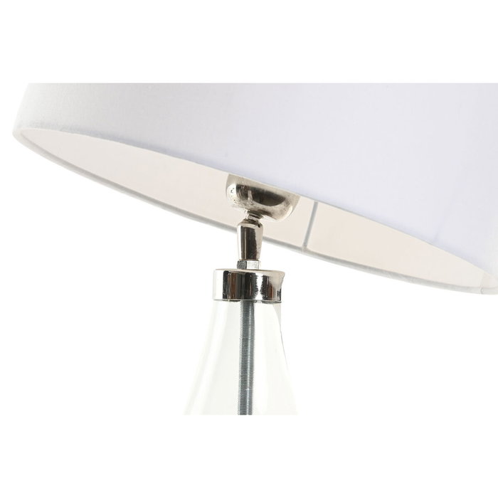DKD Home Decor Lámpara de sobremesa de cristal diseño orgánico 30x30x65 cm