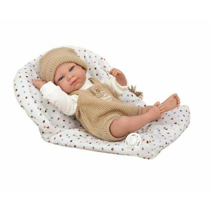 Muñecas Arias Elegance Cris Beige con saco de dormir Muñecas Arias Elegance Cris Beige con saco de dormir