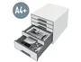Cajón Archivador Leitz WOW CUBE Blanco
