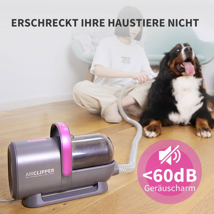 Petkit DT5-EU Aspiradora y Cortadora de Pelo para Mascotas, Negro y Púrpura Petkit DT5-EU Aspiradora y Cortadora de Pelo para Mascotas, Negro y Púrpura