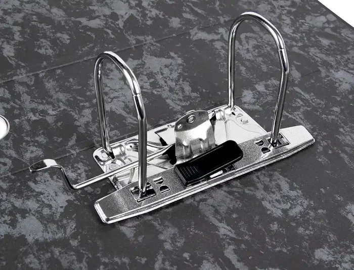 Liderpapel Archivador de Palanca 4º Apaisado Lomo 80mm Classic Blue Negro Compresor Metálico Liderpapel Archivador de Palanca 4º Apaisado Lomo 80mm Classic Blue Negro Compresor Metálico