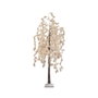 Lumineo Árbol Sauce Nevado Microled Blanco Cálido Ø80x210cm