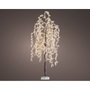 Lumineo Árbol Sauce Nevado Microled Blanco Cálido Ø80x210cm