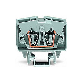 WAGO 264-701 Terminal de paso mini de 2 polos, 2,5 mm²