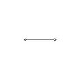 WAGO 264-701 Terminal de paso mini de 2 polos, 2,5 mm²