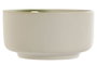 DKD Home Decor Bol de Porcelana Jade 24 Verde y Blanco
